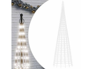 Sapin de noël - arbre de noël à led 3000 led blanc 800 cm