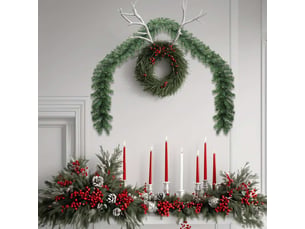 Guirlande de noël pvc 20 m
