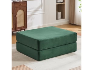Pouf / repose pied <strong>ZERBACO</strong> <strong></strong> vert