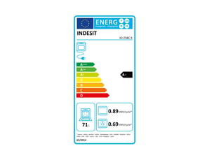 Four Encastrable INDESIT IO258CX - 71 Litres, Inox, Chaleur Pulsée, Multifonctions