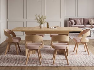 Ensemble table rectangulaire 6 chaise(s) BGSRYAO