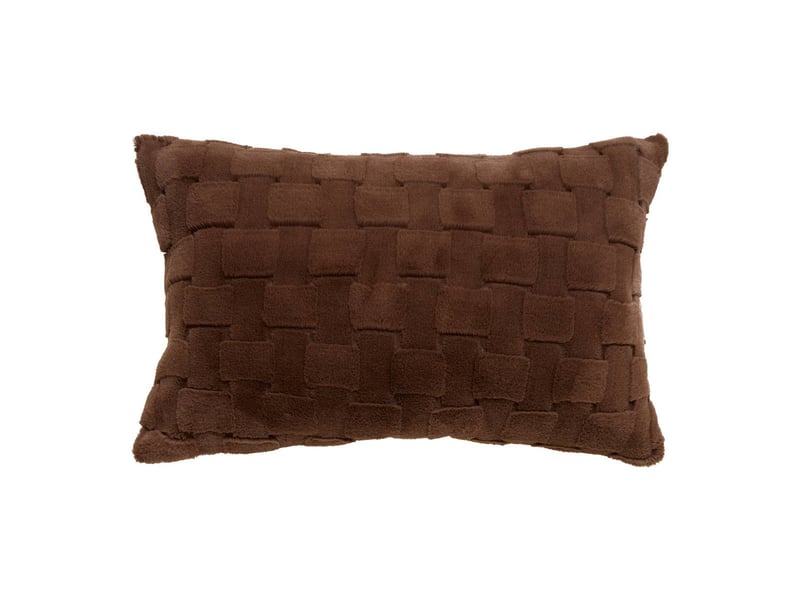  Coussin nalia rectangulaire 50x80cm marron NALIA - Conforama A