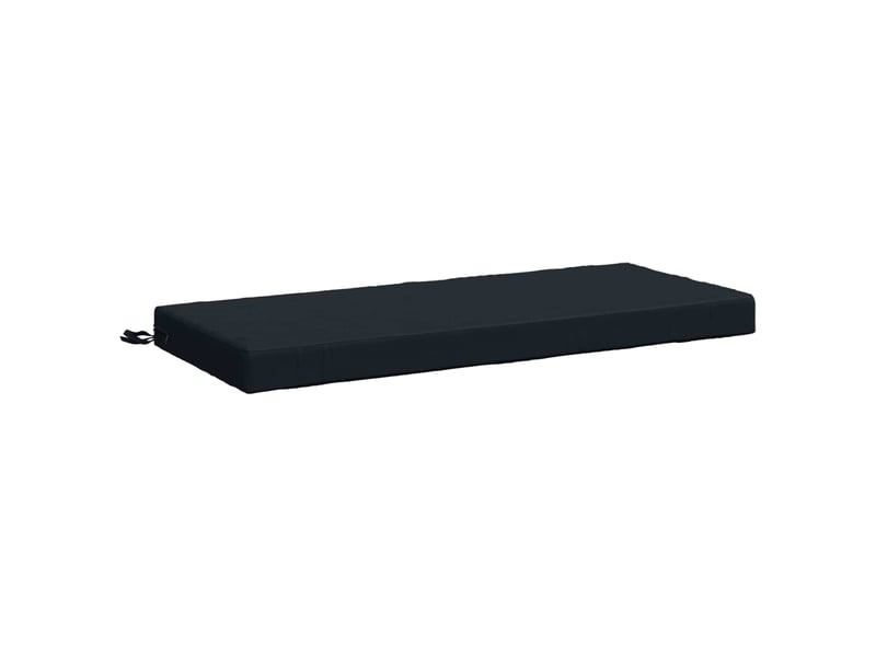  Lot de 2 coussins de banc, coussins d'assise soest 100 % polyester bleu foncé cf57122  - Conforama D