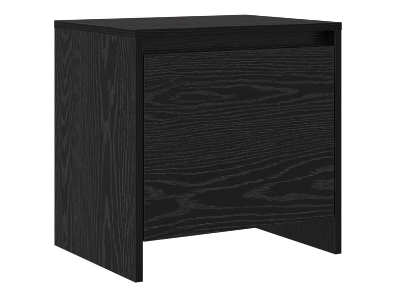  Table de chevet - cabinet de chevet - table de nuit chêne noir 45 x 34 x 44,5 cm  - Conforama D