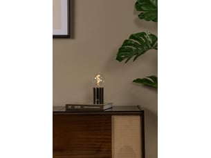 Lampe de table diam. 8 cm led dim. E27 1x1w 2700k canon fusil mat- lucide - vivo