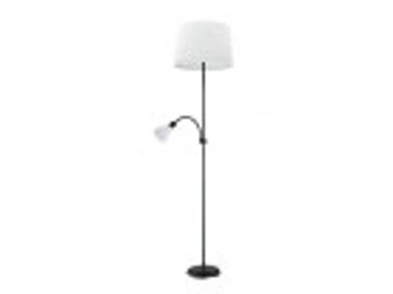  Lampadaire fabrilamp rilon e14 coloris noir 175,5 x 40 x 40 cm 175242009 - Conforama B