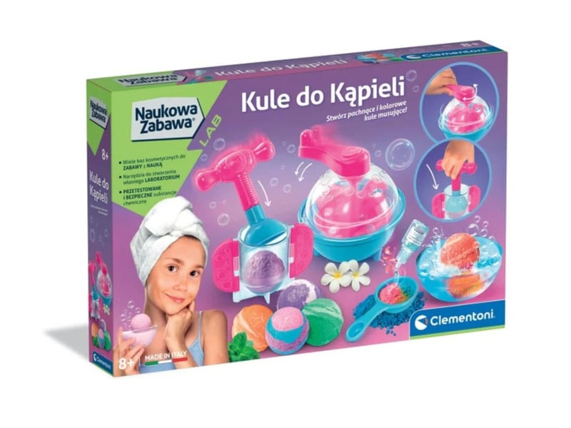  Coffret scientifique clementoni 50397 science  and  jeu - boules de bain effervescentes 8005125503971 - Conforama A