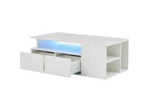 Table basse  coloris blanc <strong></strong> <strong></strong>