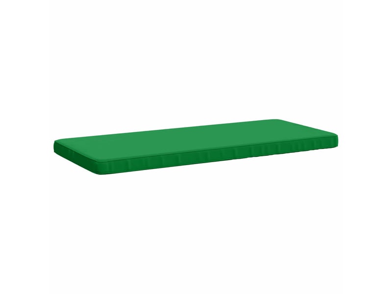 Lot de 2 coussins de banc, coussins d'assise vught 100 % polyester vert cf58193 - Conforama D