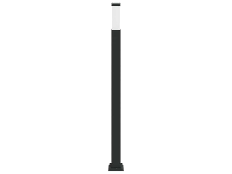 Borne lumineuse, lampadaire 110 cm noire ip44 - Conforama D