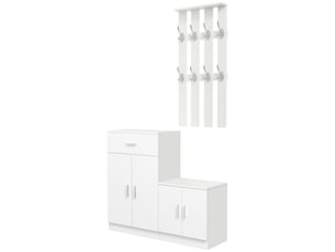 Console 0 tiroir(s)  coloris blanc <strong></strong> <strong></strong>
