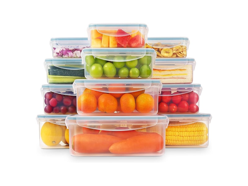  Boîtes alimentaires hermétiques yashe lot de 12, transparent  - Conforama A