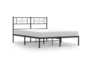 Lit 2 places 140x190 cm    coloris noir