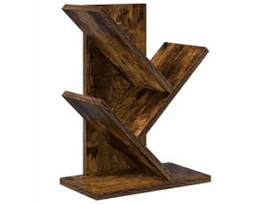 Étagère arbre 3 niveaux, étagère de rangement 30 x 18 x 40 cm bois d'ingénierie shl3942