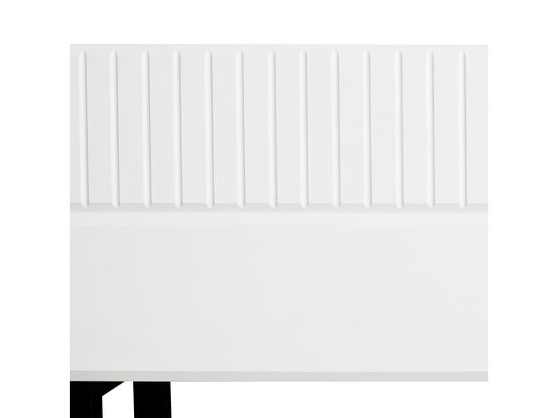  Meuble tv 170 x 35 x 47 cm noir et blanc avec 3 tiroirs, meuble bas moderne avec rangement  - Conforama D