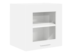 Meuble de rangement cuisine, armoire suspendue blanc 40x31x40cm bois d'ingénierie shl7627