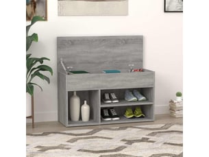 Meuble à chaussures 3 paire(s)  <strong></strong>  <strong></strong> coloris gris
