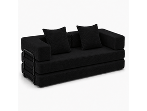 Deplimousse convertible 2 places <strong>MODENVIE</strong> <strong></strong> noir