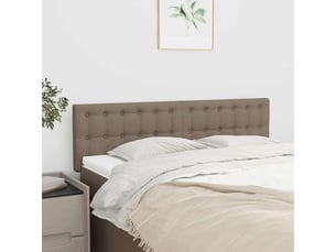 Tete de lit  largeur 144 cm   taupe