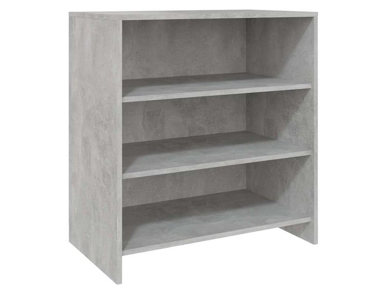  Buffet - bahut - meuble de rangement gris béton 70x40,5x75 cm bois d'ingénierie  - Conforama A