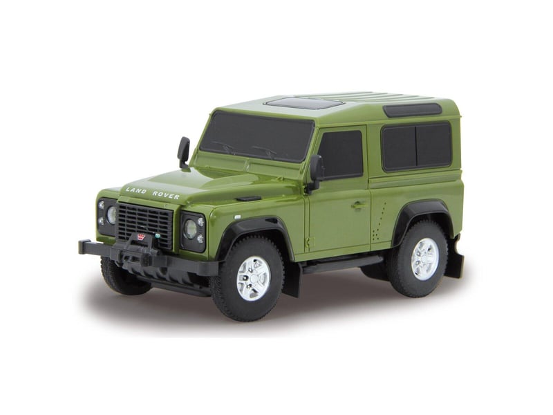  Voiture télécommandée land rover defender 1:24 vert 2,4ghz 405154 - Conforama E