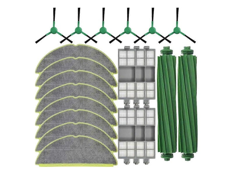  22pcs for irobot roomba 205 combo 205 vac robot spare parts vacuum main brush side brush filter mop cloth  - Conforama B