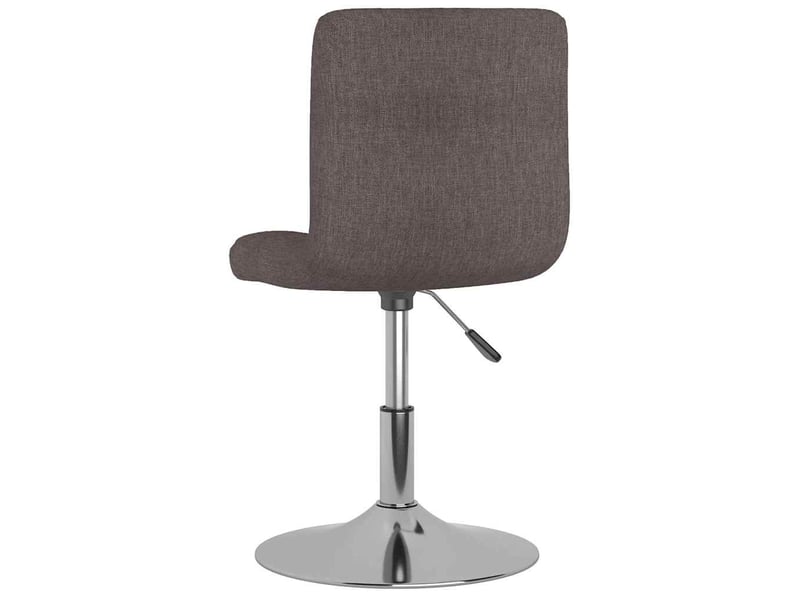  Tabouret de bar, chaise de bar pivotant taupe tissu  - Conforama E