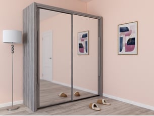 Armoire 2 portes L.183 cm