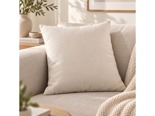 Coussin velours - effet peau de pêche 45x45 cm