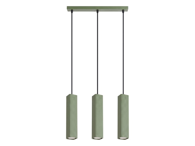  Suspension rayo 3l vert olive aluminium moderne 98x45x6cm SL.3184 - Conforama A