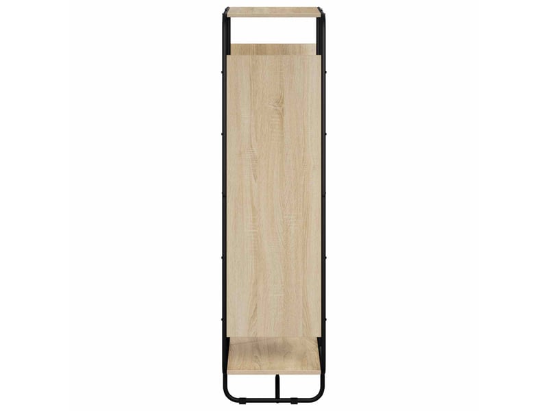  Buffet haut, buffet de rangement chêne sonoma 60x37,5x144 cm bois d'ingénierie  - Conforama D