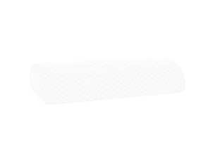 Coussin pour les jambes, oreiller 52 x 20 x 12 cm moyen blanc cf56578