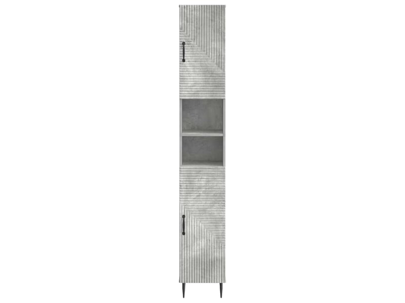 Colonne de salle de bain avec étagère ouverte haarlem shl5101 - Conforama D
