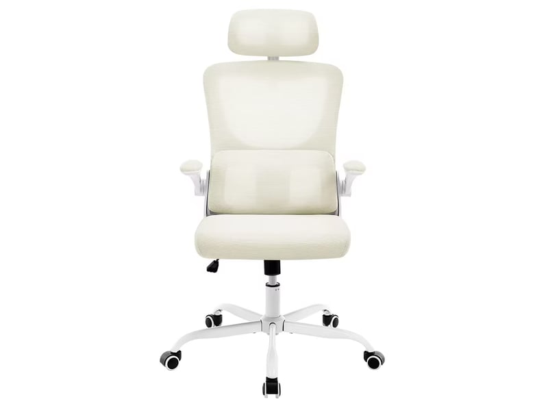  Fauteuil de bureau ergonomique avec appuie-tête et fonction bascule evryae  - Conforama A