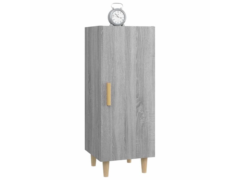  Buffet - bahut - meuble de rangement sonoma gris 34,5x34x90 cm bois d'ingénierie  - Conforama E