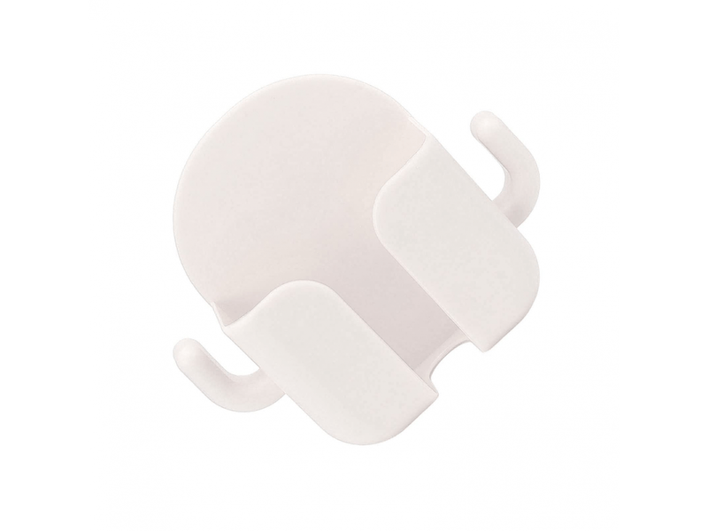  Support mural autocollant pour téléphone portable, support de charge pour la maison, le bureau, la chambre (blanc)  - Conforama D