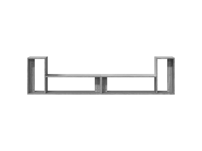  Meuble tv - banc tv - meuble de rangement sonoma gris  - Conforama E