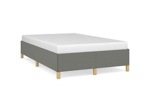Lit 2 places 120x190cm    coloris gris