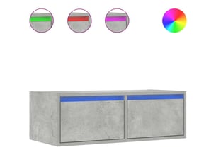 Meuble tv coloris gris 75 cm <strong></strong>  <strong></strong>