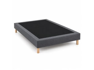 Sommier tapissier 140x190 cm HOMYFRANCE épaisseur 25 cm vendu avec pieds