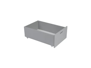 Lit bébé 90x190 cm DRAWER-G coloris gris
