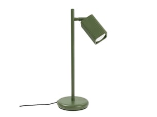 Lampe de table rayo vert olive aluminium moderne 43x14.5x14.5cm