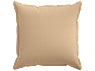 Lot de 2 housses de coussin houten crème 80 x 80 cm lin synthétique cf49518
