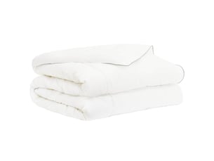 Couette - duvet 220x240 cm été 200 gsm laine australienne blanc