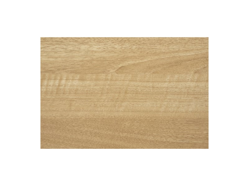 Table de bar fano en mélamine naturelle avec base en métal noir 70x70x75 cm - Conforama E