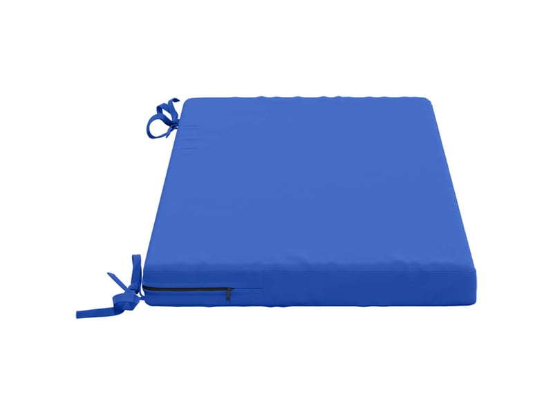  Coussin de banc, coussin d'assise, coussin de canapé soest 100 % polyester bleu royal 80 x 40 x 5 cm cf53164  - Conforama D