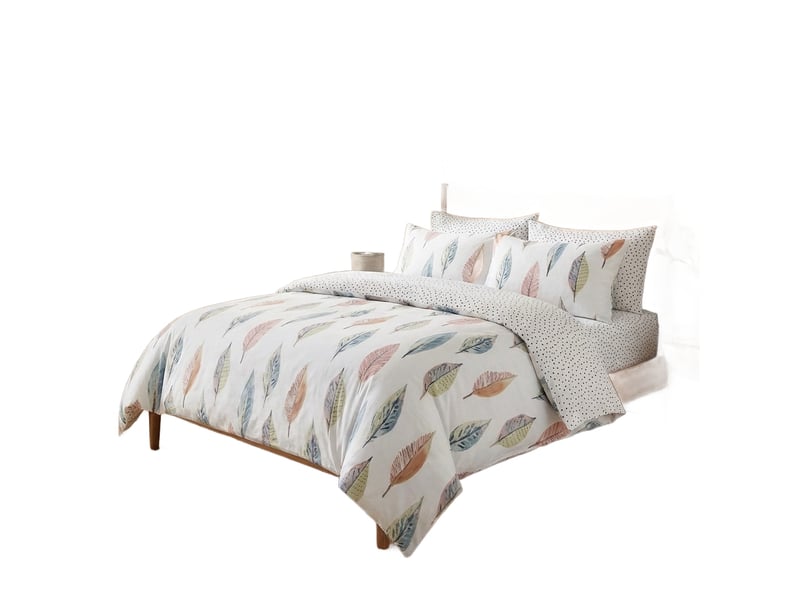  Parure de lit 220x240 cm coton flynn PD25474 - Conforama A