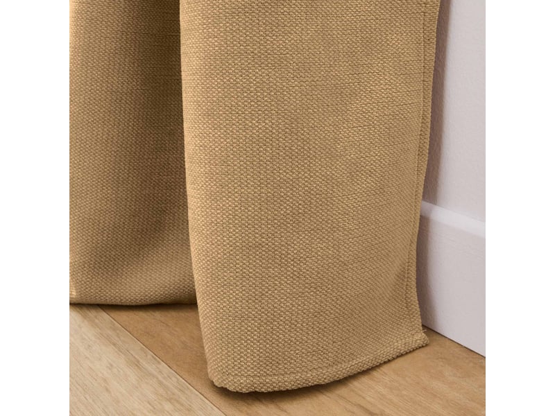  Rideau tamisant à œillets en velours chenille 140x260 cm  - Conforama C