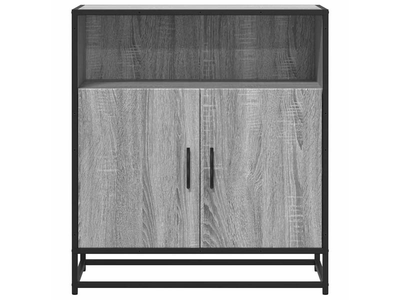  Buffet - bahut - meuble de rangement sonoma gris 68x35x76 cm bois d'ingénierie  - Conforama D