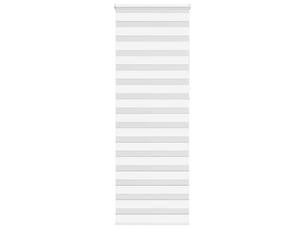 Store zèbre, store de fenêtre blanc 80x230 cm largeur du tissu 75,9 cm polyester cf48425